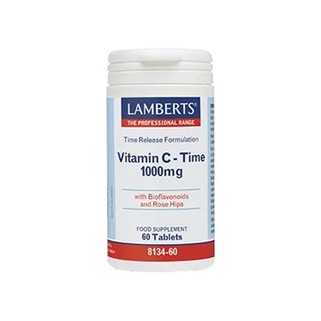 Φωτογραφία προϊόντος: Lamberts Vitamin C Time Release 1000mg 60 tabs