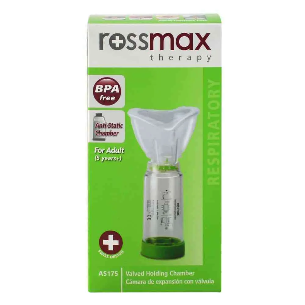 Φωτογραφία προϊόντος: Rossmax Αεροθάλαμος Εισπνοών Κατάλληλος για Παιδιά με Μάσκα 5+ Years