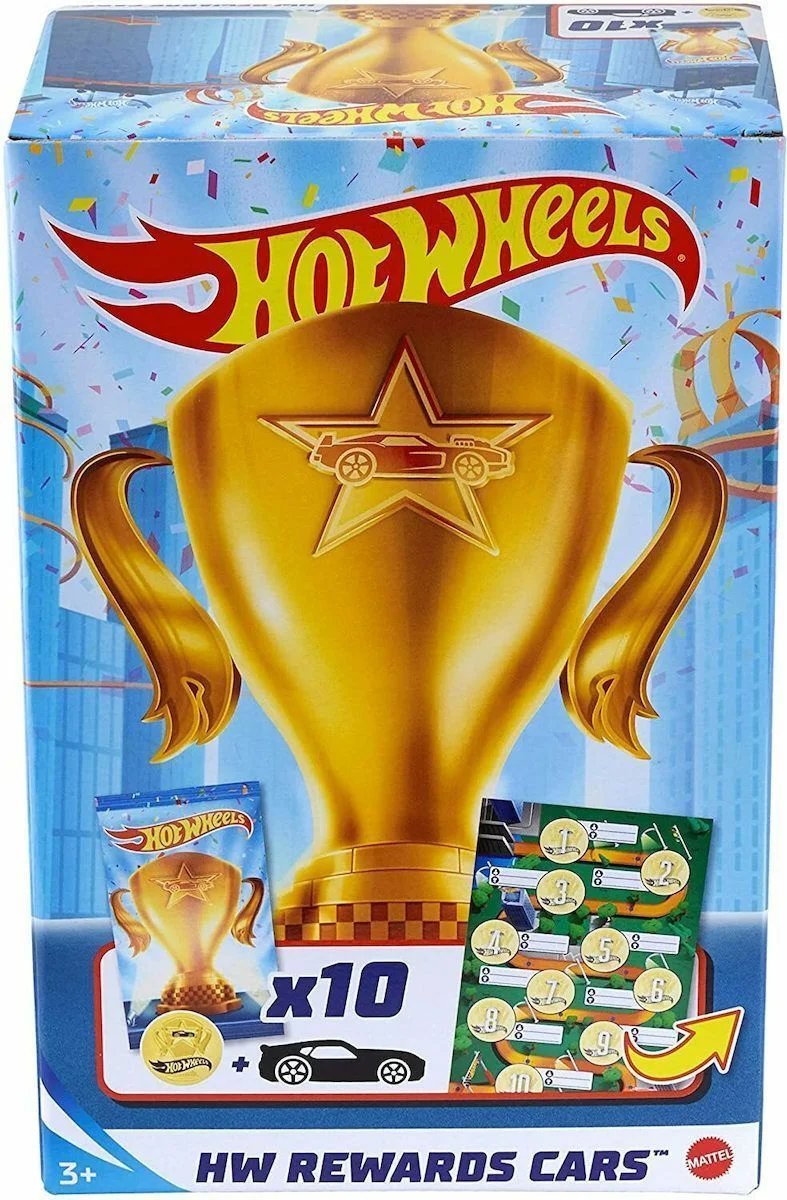 Φωτογραφία προϊόντος: Hot Wheels Αυτοκινητάκια Reward Cars Σετ Των 10