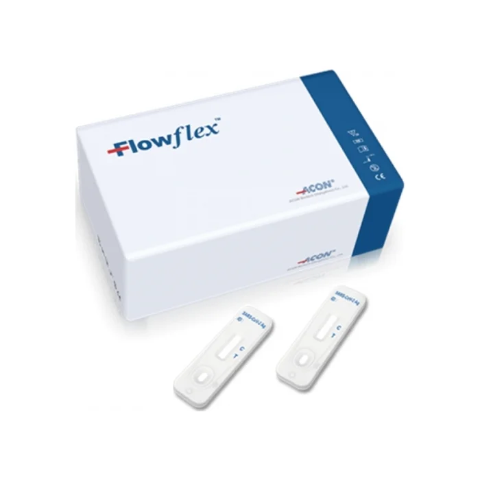 Φωτογραφία προϊόντος: Acon FlowFlex SARS-Cov-2 Antigen Rapid Test Αυτοδιαγνωστικό Τεστ Ταχείας Ανίχνευσης Αντιγόνων με Ρινικό Δείγμα 25τμχ