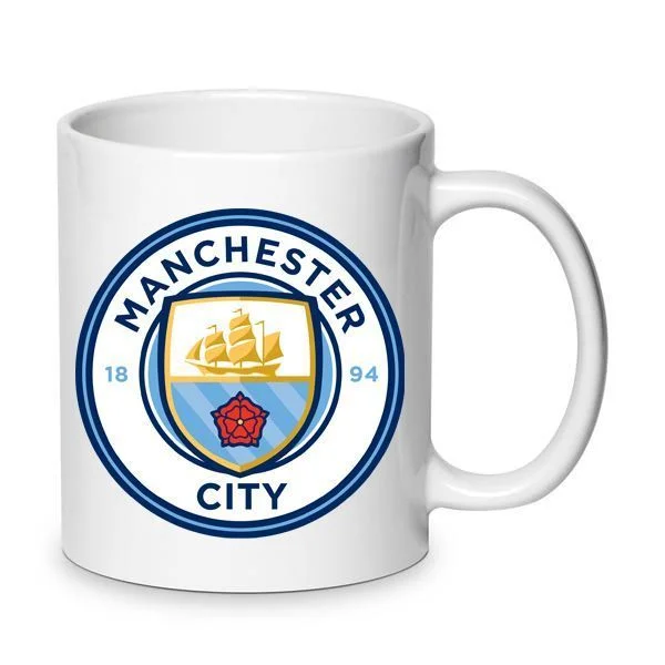 Φωτογραφία προϊόντος: Κούπα Manchester city κεραμική 330ml λευκή no1