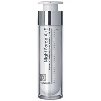 Φωτογραφία προϊόντος: Frezyderm Night Force A + E Cream Αντιγηραντική Κρέμα Νυκτός με Ρετινόλη και Βιταμίνη Ε 50ml