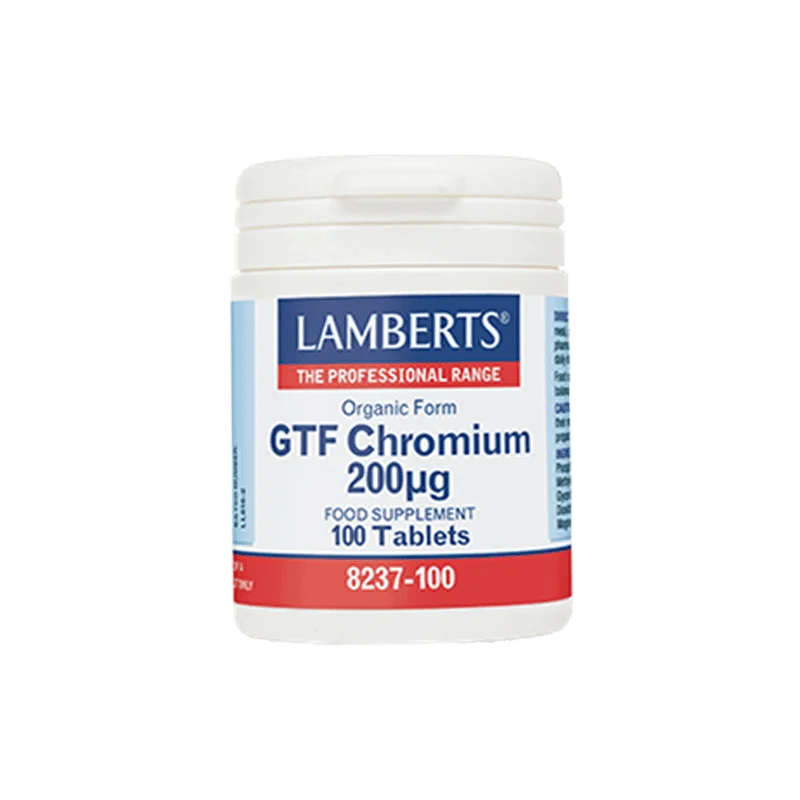 Φωτογραφία προϊόντος: Lamberts GTF Chromium 200μg-100tbl