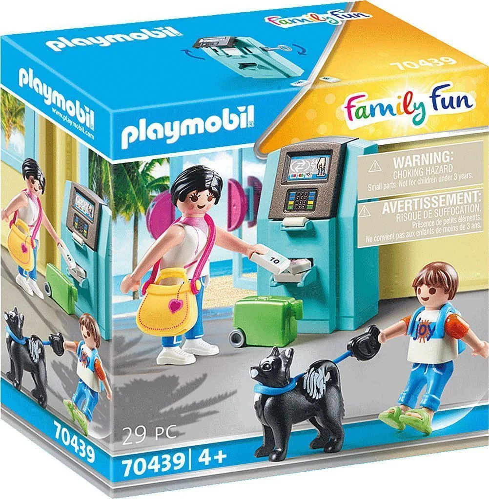 Φωτογραφία προϊόντος: Playmobil Σετ Οι Τουρίστες Στο ATM Family Fun: Tourists with ATM
