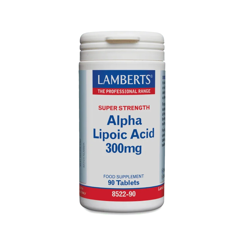 Φωτογραφία προϊόντος: LAMBERTS Alpha Lipoic Acid 300mg-90tabl