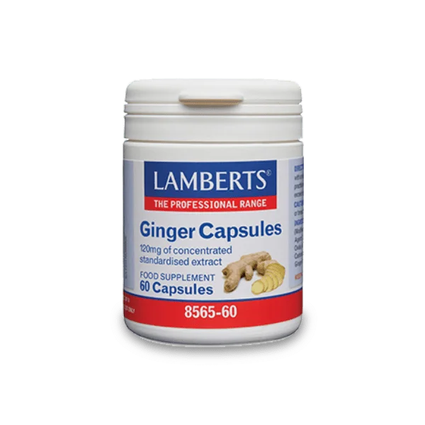 Φωτογραφία προϊόντος: Lamberts Ginger 120mg-60caps
