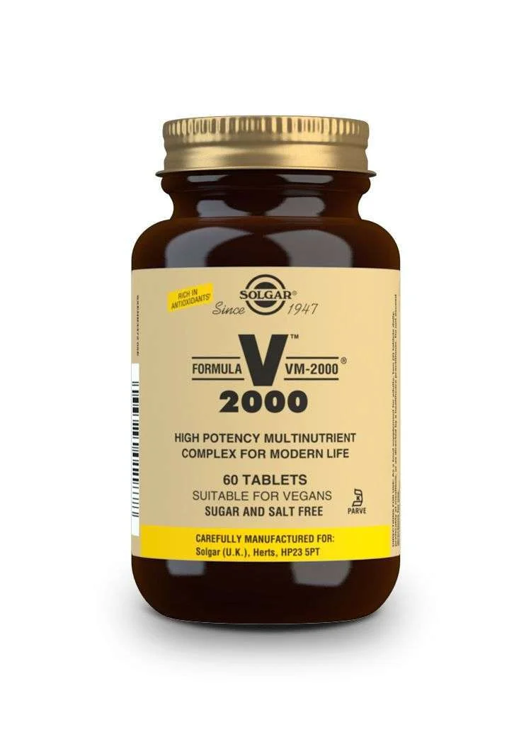 Φωτογραφία προϊόντος: Solgar Formula VM 2000-60tabs
