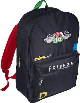 Φωτογραφία προϊόντος: Friends Tv Super Backpack Τα φιλαράκια Τσάντα Πλάτης σε Μαύρο χρώμα