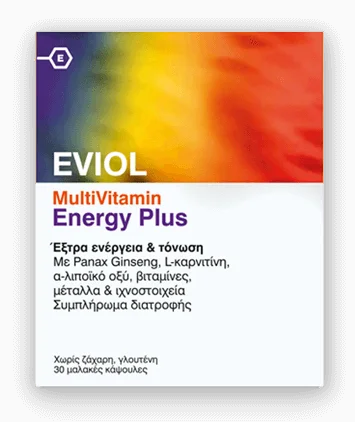 Φωτογραφία προϊόντος: EVIOL MultiVitamin Energy Plus-30tabl