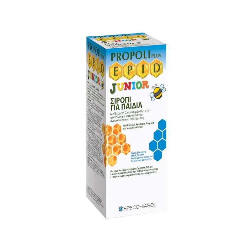 Φωτογραφία προϊόντος: Specchiasol EPID Propolis Flu Junior Syrup 100ml