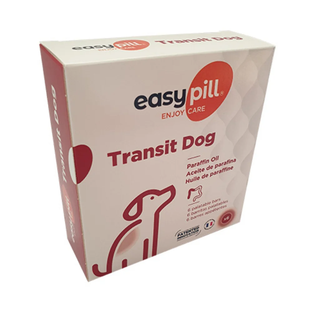Φωτογραφία προϊόντος: Easy Pill EasyPill Transit Dog 6x28g Συμπλήρωμα για δυσκοιλιότητα + βελτίωση εντερικής κινητικότητας
