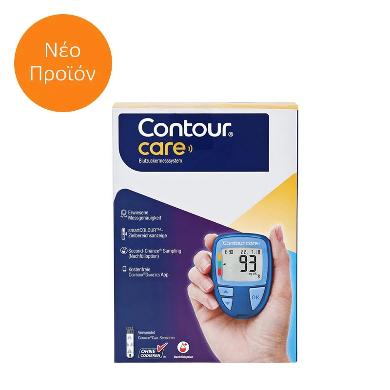 Φωτογραφία προϊόντος: Ascensia Contour Care Μετρητής Σακχάρου