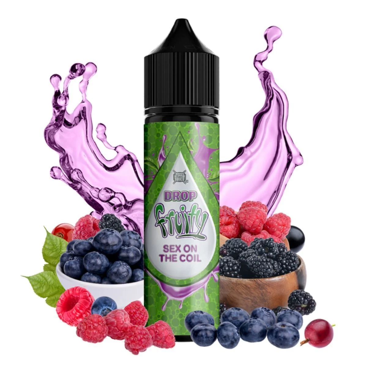 Φωτογραφία προϊόντος: Mad Juice Drop And Fruit Flavour Shot Sex On The Coil 60ml