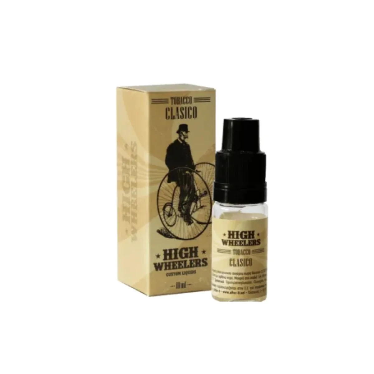 Φωτογραφία προϊόντος: High Wheelers Tobacco Clásico 10ml
