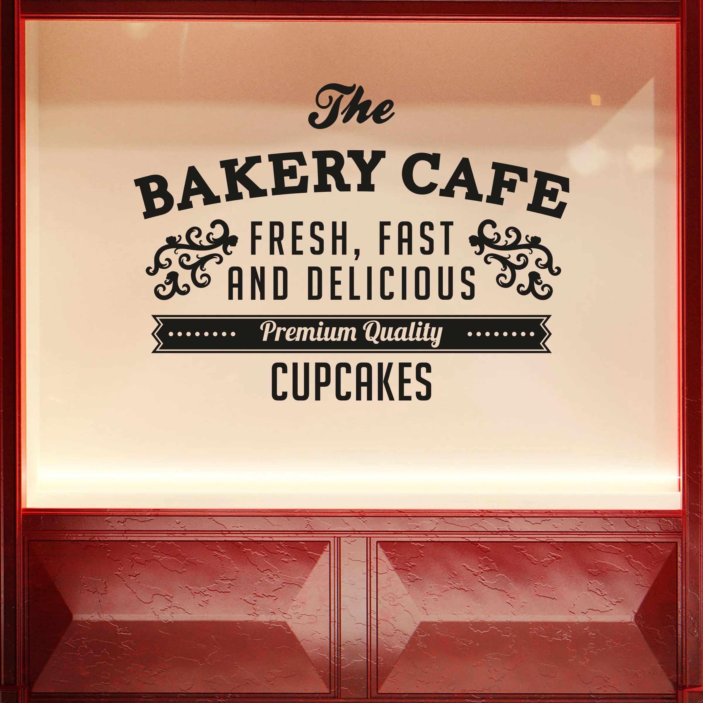 Φωτογραφία προϊόντος: Eat And Drink Βιτρίνα - Delicious Cupcakes