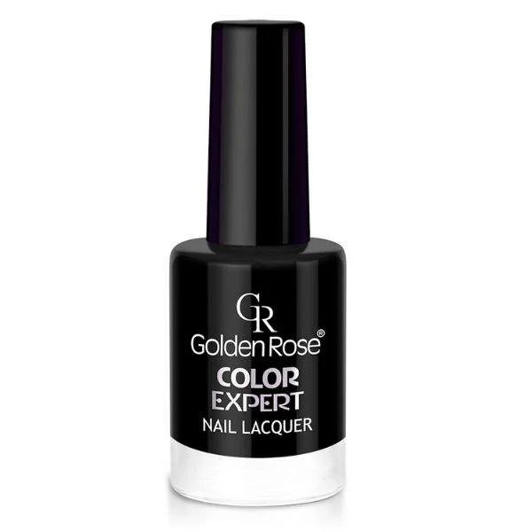 Φωτογραφία προϊόντος: Golden Rose Color Expert Nail Lacquer Βερνίκι Νυχιών Νο 60 Black Μαύρο 10.2ml