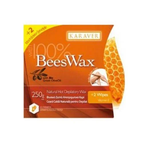 Φωτογραφία προϊόντος: Karaver Beeswax Ζεστό Κερί Αποτρίχωσης με μελισσοκέρι 250gr
