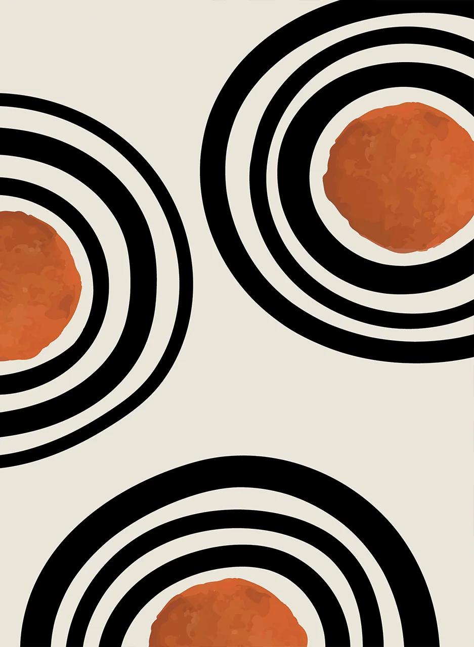 Φωτογραφία προϊόντος: Πίνακας σε καμβά minimal Abstract lines ΙV