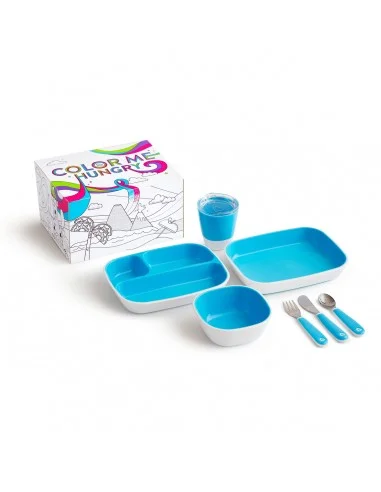 Φωτογραφία προϊόντος: Munchkin σετ φαγητού 7τμχ - Splash Dining Set Μπλέ