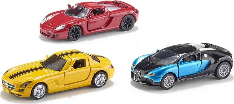 Φωτογραφία προϊόντος: Αυτοκινητάκια σετ sports cars 3τεμ- Siku SI006301
