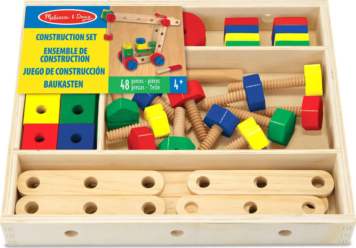 Φωτογραφία προϊόντος: Melissa & Doug παιδικό παιχνίδι με βίδες 48 τεμ Melissa + Doug