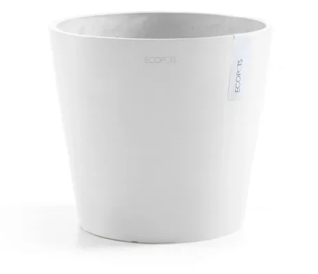 Φωτογραφία προϊόντος: ECOPOTS 74.009.25W ΓΛΑΣΤΡΑ AMSTERDAM D 25 X H 24,50 ΛΕΥΚΟ