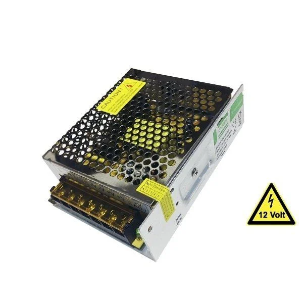 Φωτογραφία προϊόντος: [:el]Τροφοδοτικό 120 Watt, 12 Volt DC, Ρυθμιζόμενο[:en]Power Supply 120 Watt, 12 Volt DC[:]