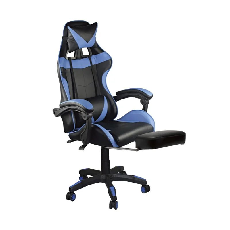Φωτογραφία προϊόντος: BF7860 Gaming Relax Πολυθρόνα Γραφείου με Υποπόδιο, Pu Μαύρο - Μπλε