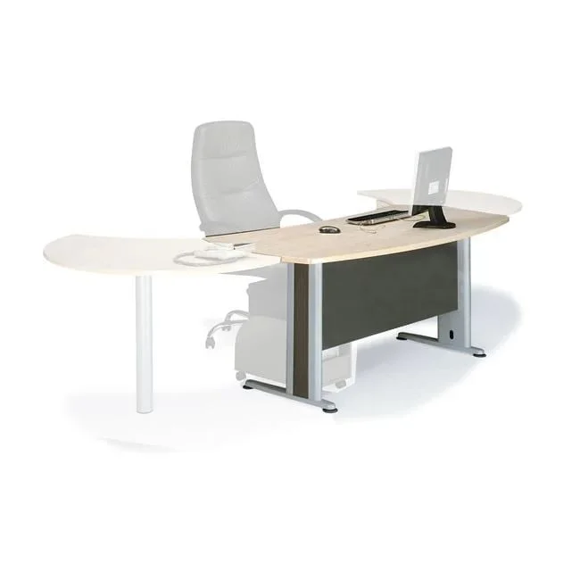 Φωτογραφία προϊόντος: EXECUTIVE Γραφείο Απόχρωση Dark Grey - Beech