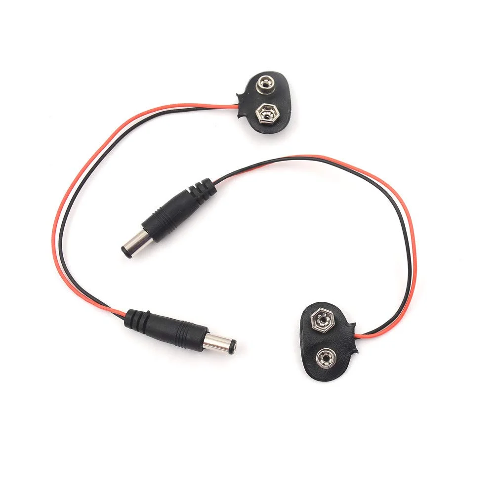 Φωτογραφία προϊόντος: 9V 2560 Battery buckle - DC Plug 5.5*2.1mm