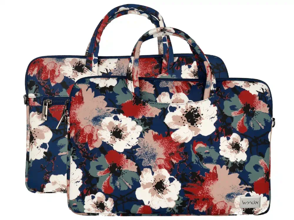 Φωτογραφία προϊόντος: Τσάντα Laptop 15″-16" Wonder Blue and Camellias