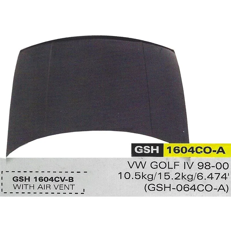 Φωτογραφία προϊόντος: ΚΑΠΩ CARBON ΜΕ ΑΕΡΑΓΩΓΟΥΣ VW GOLF IV 1998-2000