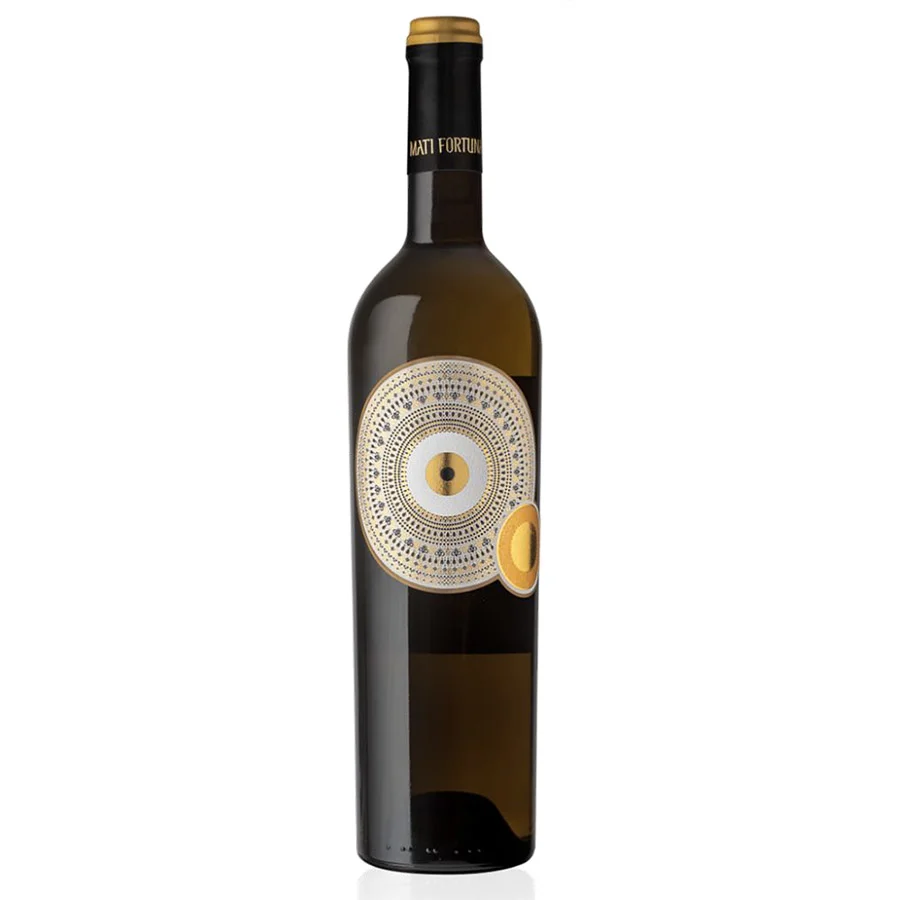 Φωτογραφία προϊόντος: Mati Fortuna Gold Cuvee Astir X Winery, 2019, ΛΕΥΚΟΣ, 750ml, Ξηρός Οίνος, Ποικιλία Μαλαγουζιά - Chardonnay - Sauv. Blanc - Ροδίτης, Καλαμάτα
