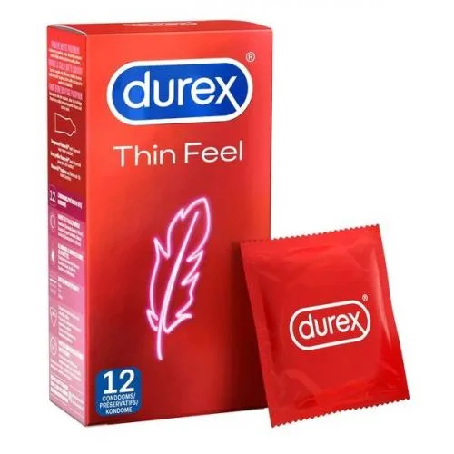 Φωτογραφία προϊόντος: Durex Thin Feel Έξτρα Λεπτά Προφυλακτικά , 12 τμχ