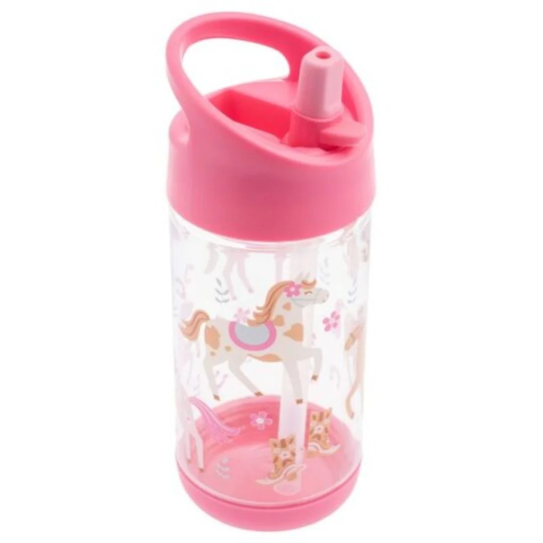 Φωτογραφία προϊόντος: SJ112232A Stephen Joseph Flip Top Bottle Παγούρι Tritan 300ml Girl Horse
