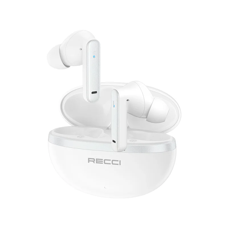 Φωτογραφία προϊόντος: Recci REP-W88 Ασύρματα In-ear Ακουστικά Bluetooth με Θήκη Φόρτισης (Λευκό)