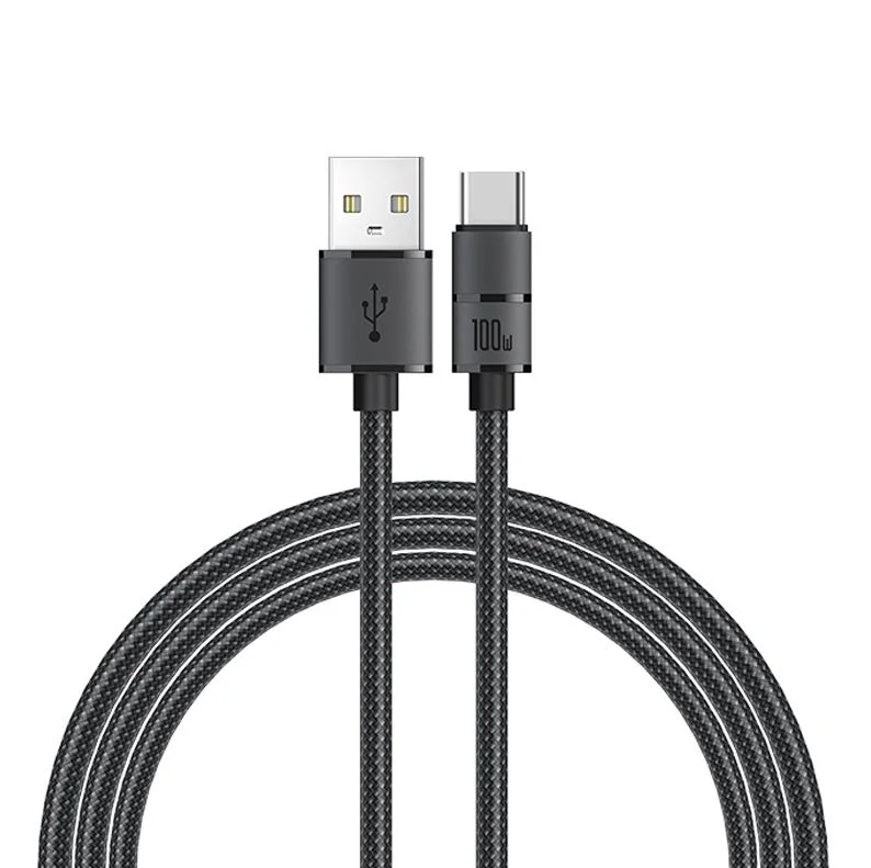 Φωτογραφία προϊόντος: Recci RS12C Καλώδιο USB-A σε USB-C PD 100W 2m - Μαύρο