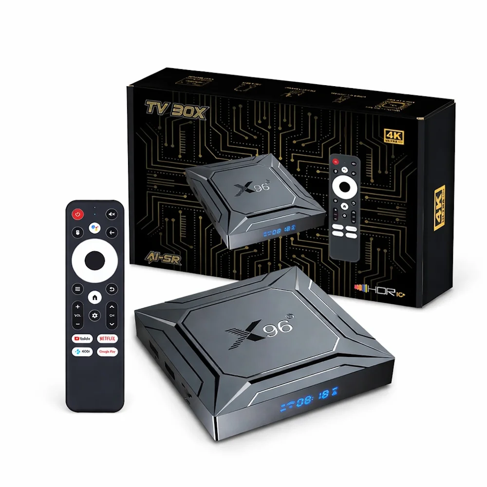 Φωτογραφία προϊόντος: X96Q M200 2GB/16GB Smart TV Box 4K Android 14 με Wi-Fi 6 (AV1, HDR10+, BT 5, Ethernet 1000Mbps)