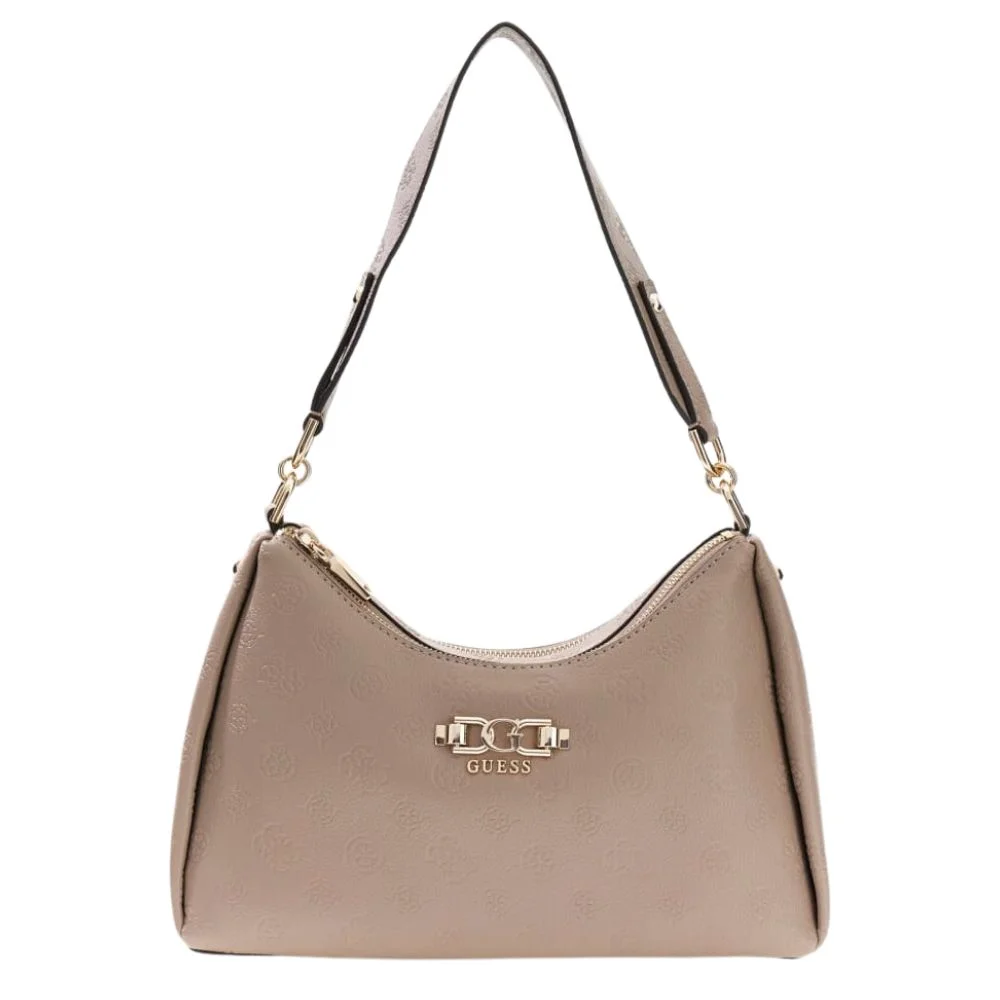 Φωτογραφία προϊόντος: Guess Anise Logo Shoulder Bag Τσάντα Γυναικεία Dark Taupe PD991618