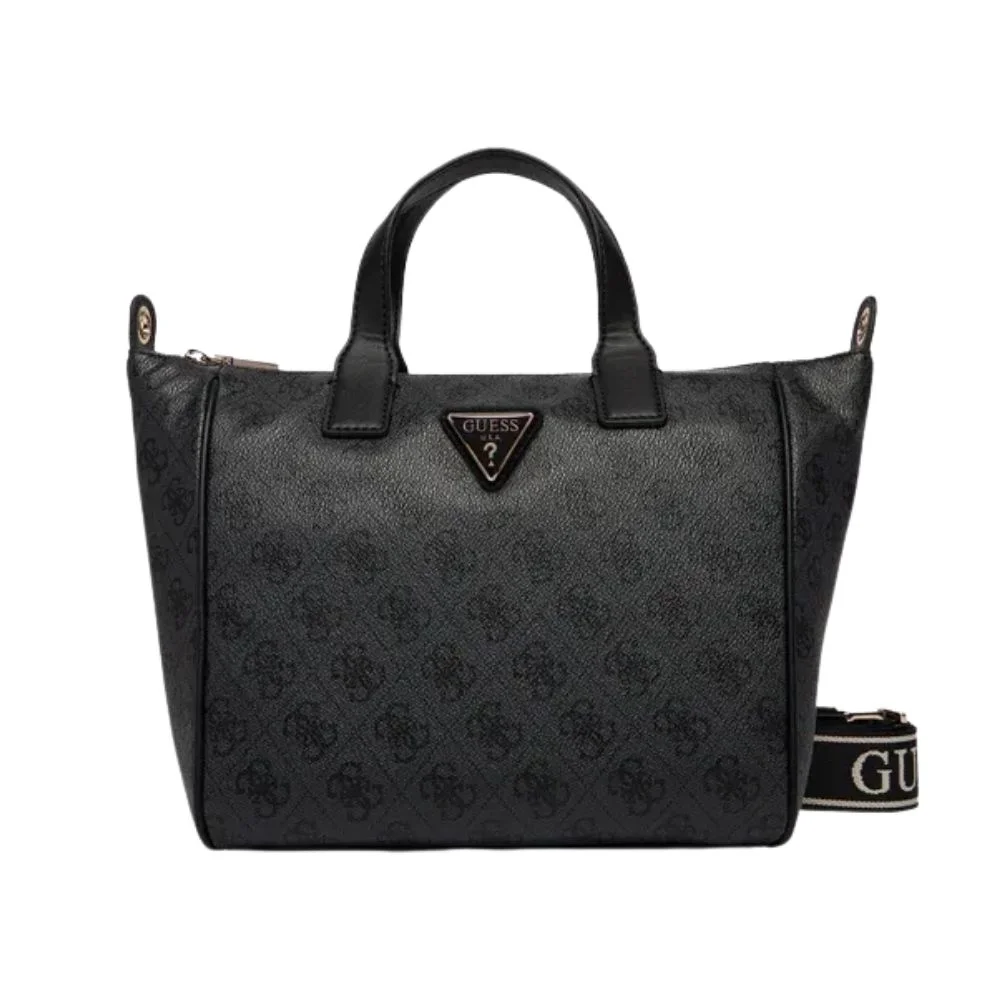 Φωτογραφία προϊόντος: Guess Follie Small Tote Τσάντα Γυναικεία Coal Logo LB9676019
