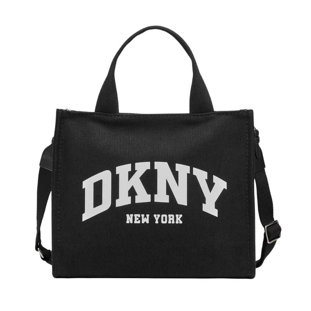 Φωτογραφία προϊόντος: DKNY Hadlee Tote Handbag Medium Black/Silver R41AOR57