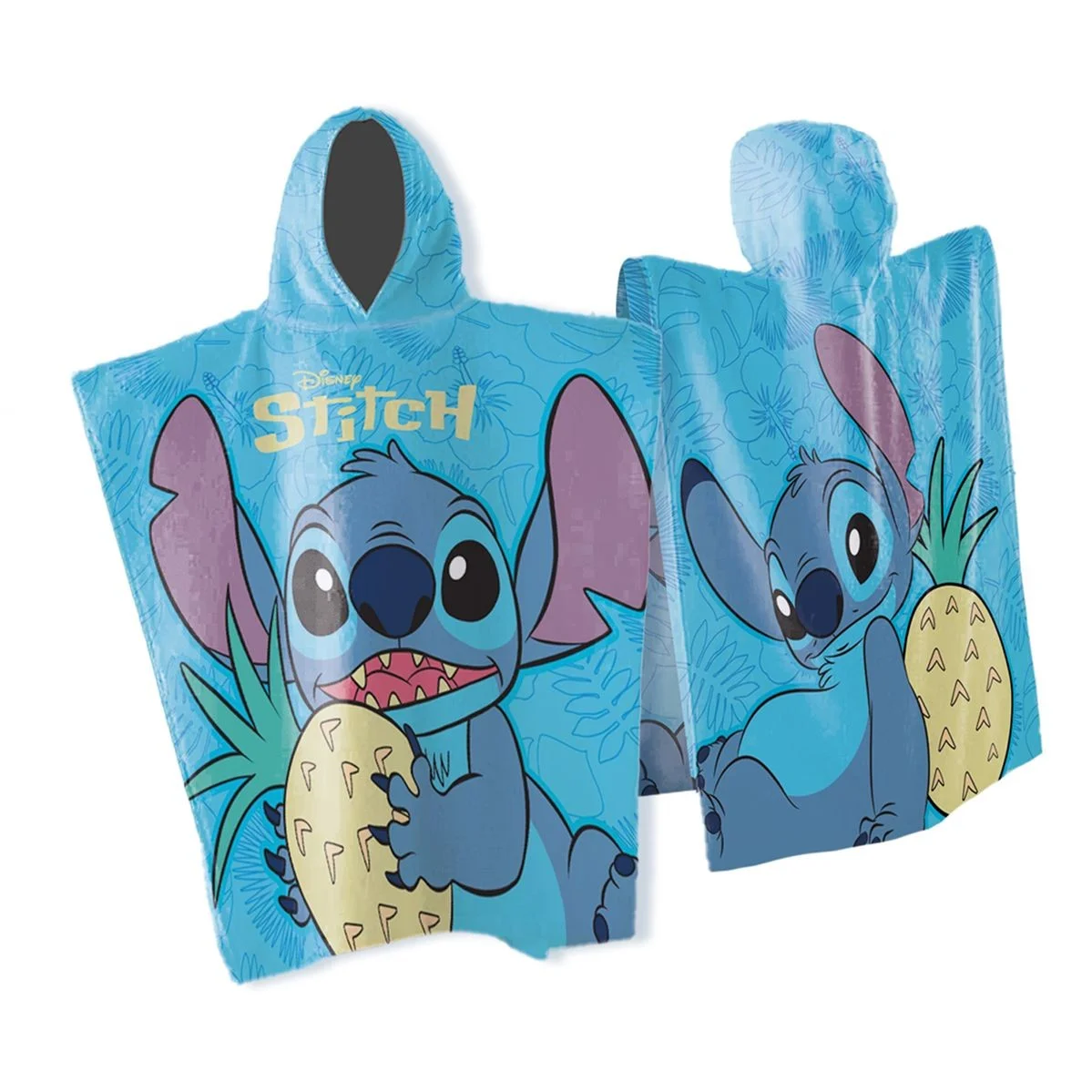 Φωτογραφία προϊόντος: Πόντσο Quick Dry Microfiber 50x100εκ. Disney Home Lilo & Stitch 539 Sky Blue Dimcol