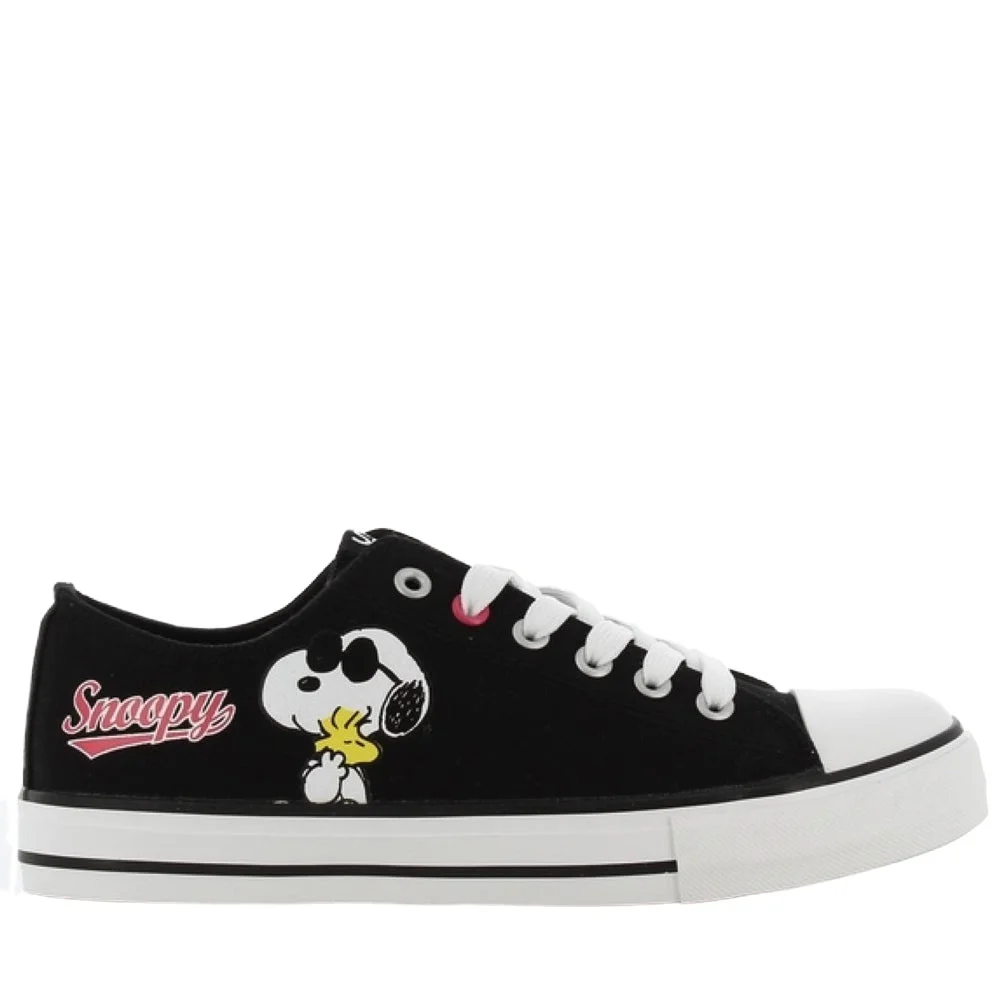 Φωτογραφία προϊόντος: SNOOPY PEANUTS Πάνινο 36-41 - ΜΑΥΡΟ
