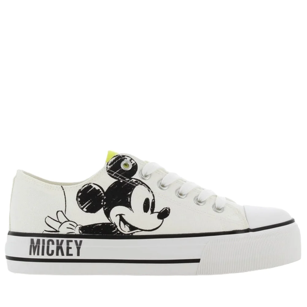 Φωτογραφία προϊόντος: MICKEY MOUSE Πάνινο 36-41 - Λευκό - MK004043/01