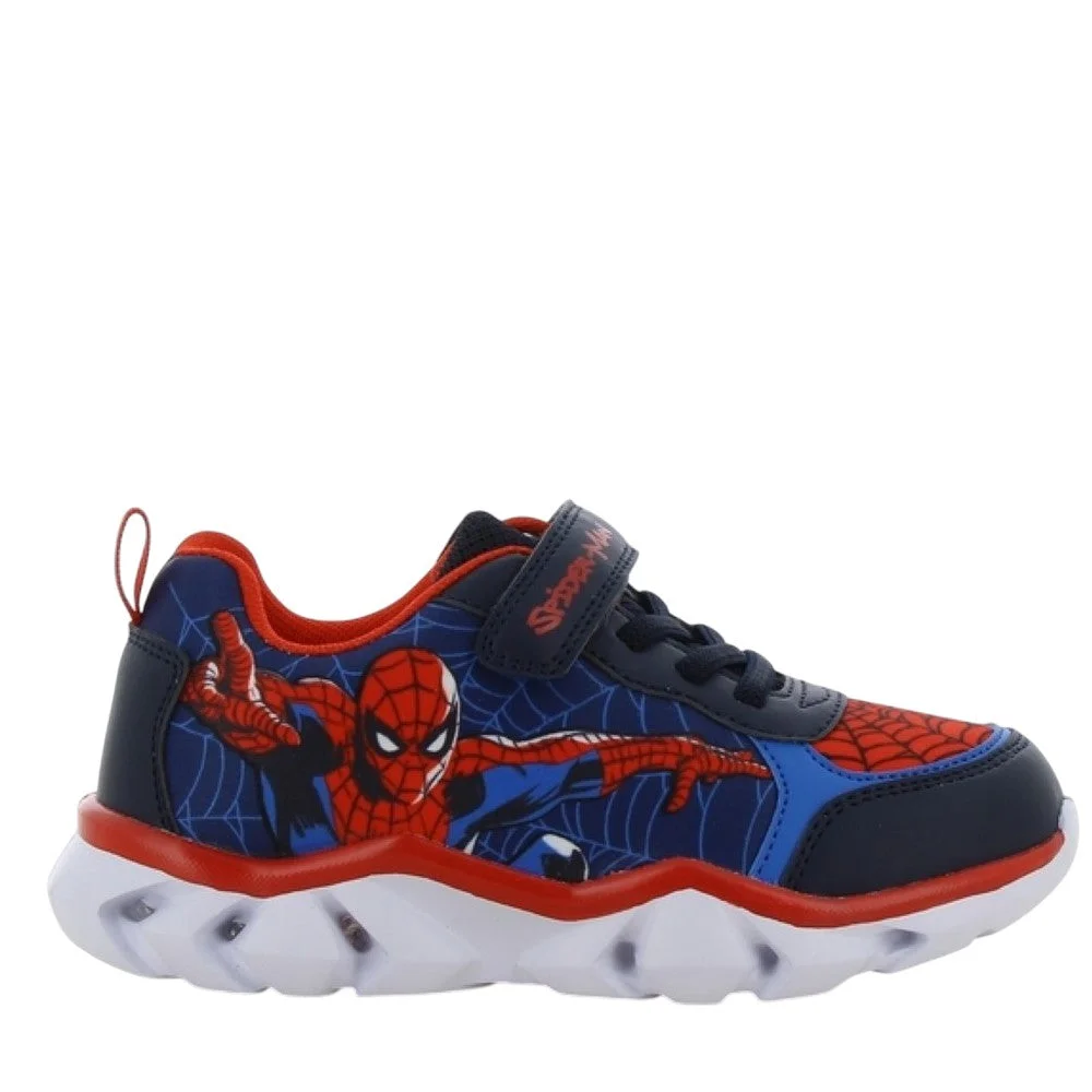 Φωτογραφία προϊόντος: SPIDERMAN Αθλητικό με Φωτάκι Led 25-33 - ΜΑΥΡΟ - SP014635/09