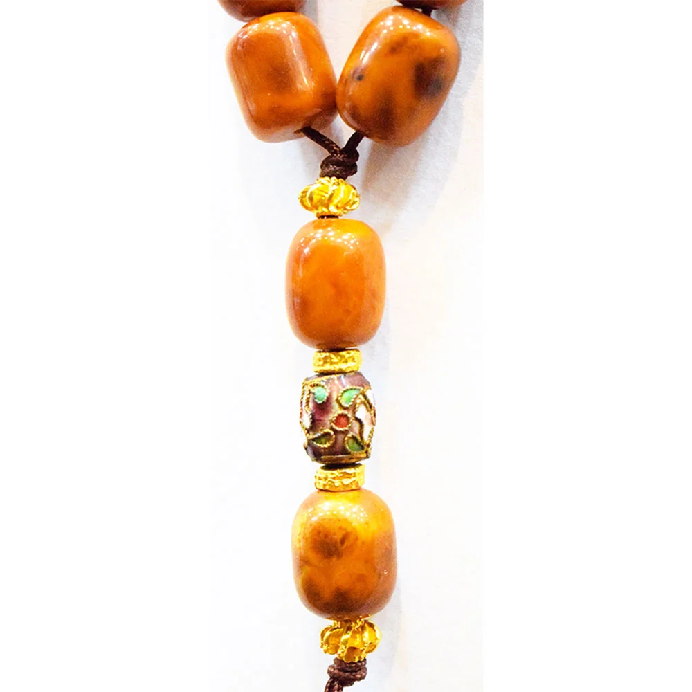 Φωτογραφία προϊόντος: Handmade Κομπολόι Χειροποίητο Κεχριμπάρι Ορυκτό Βαλτικής ΚΟ3 με 23 Χάντρες