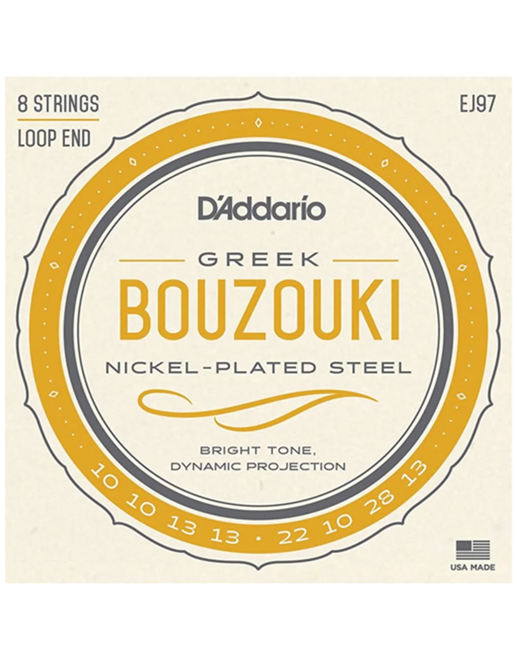 Φωτογραφία προϊόντος: D'Addario D Addario Χορδές 4χορδου Μπουζουκιού EJ97