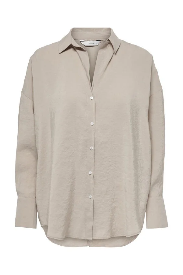 Φωτογραφία προϊόντος: ONLY ONLZAZIMA L/S LOOSE SHIRT WVN - ΚΑΦΕ-15272523-278
