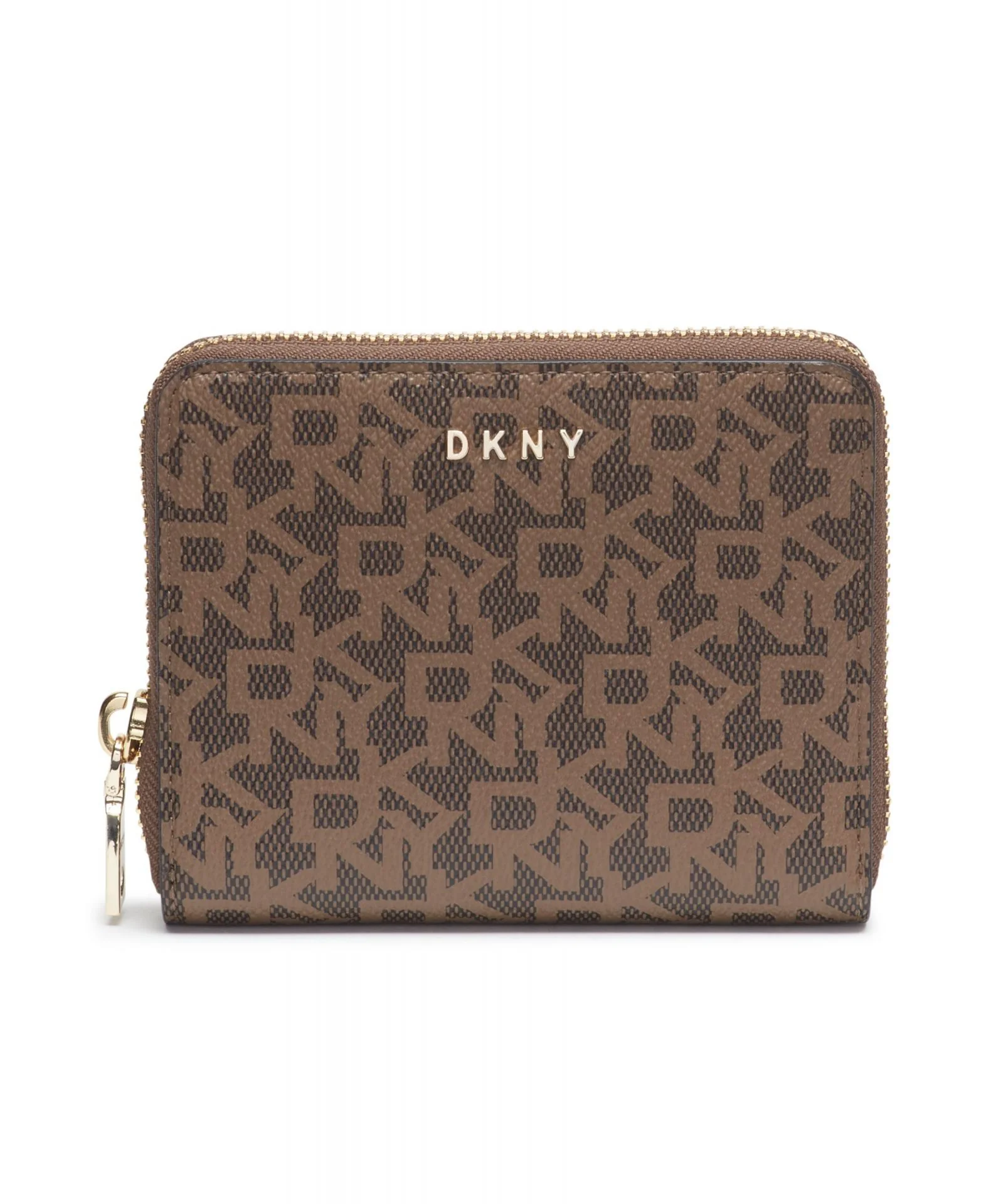 Φωτογραφία προϊόντος: Πορτοφόλια DKNY Γυναικείο Πορτοφόλι ( Bryant New Zip Arou Wallet Small / Logo Nho ) Καφέ / Ταμπά ( Mocha / Caramel ) R831J656-D3E