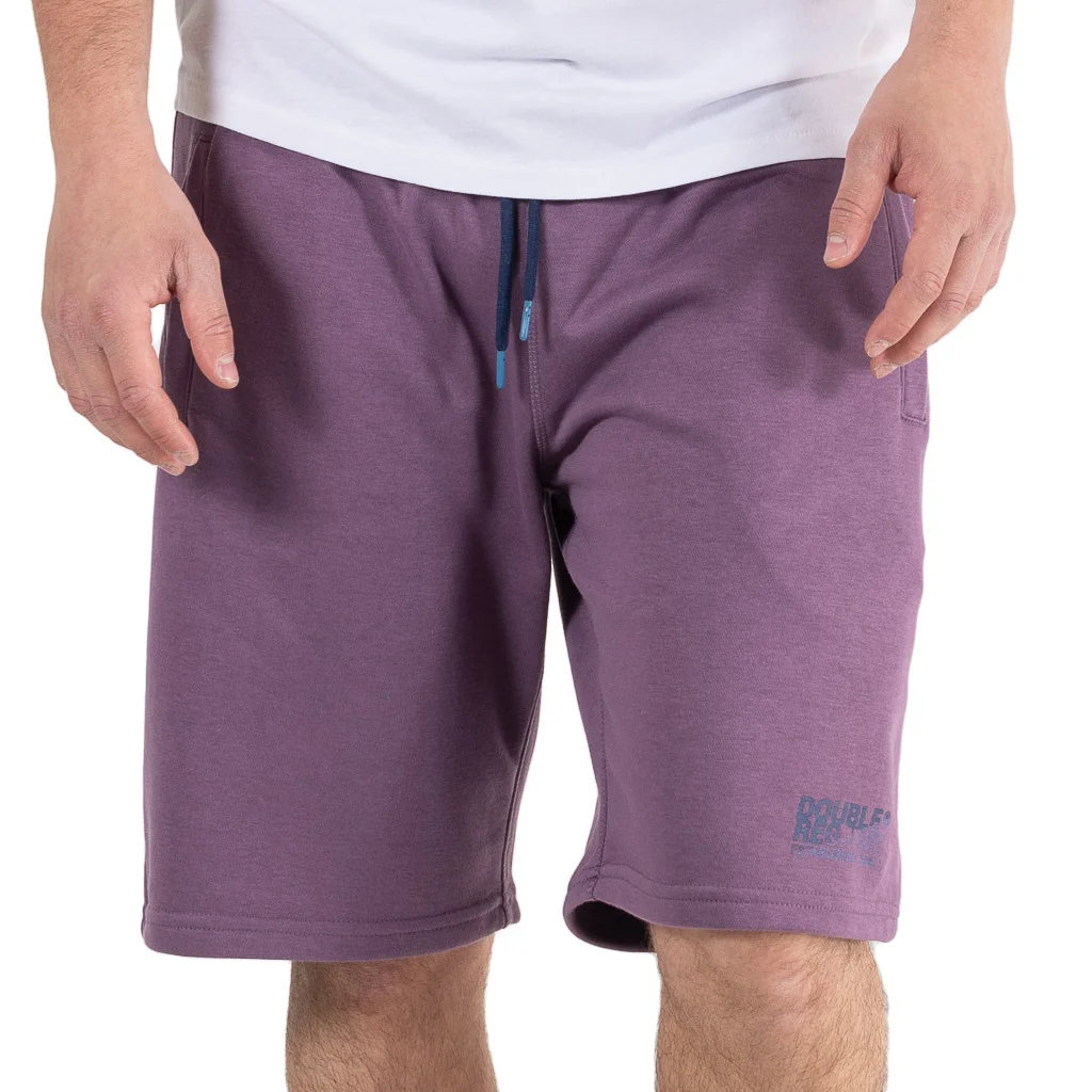 Φωτογραφία προϊόντος: Ανδρικό Βερμούδα French Terry Fabric DOUBLE MS-29 Μωβ